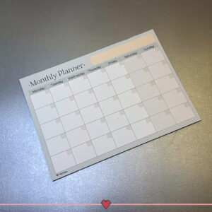 Planificador Mensual - Pura