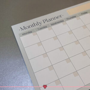 Planificador Mensual - Pura