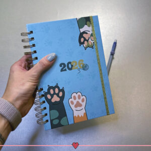 Agenda Patitas 2026 – Tamaño A5